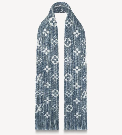 DENIM LOGOMANIA SCARF M76384
