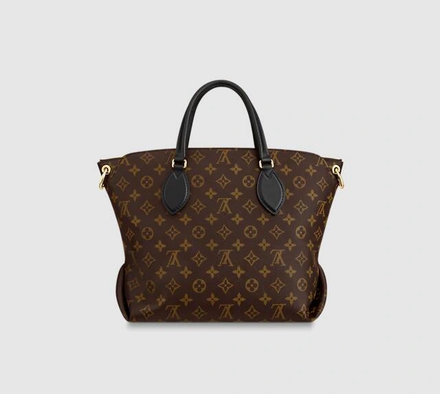 FLOWER ZIPPED TOTE MM M44347