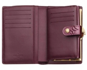 French Wallet M91524 Rouge Fauviste