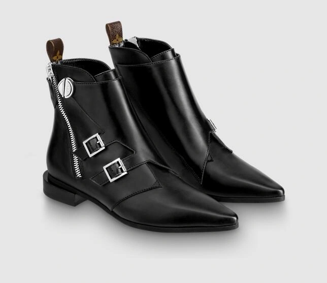 JUMBLE FLAT ANKLE BOOT 1A57AL