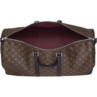 Keepall 55 With Strap M56714 Brown