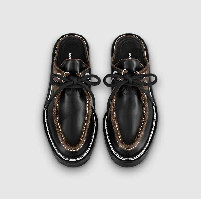 LV BEAUBOURG OPEN BACK DERBY 1A63YB