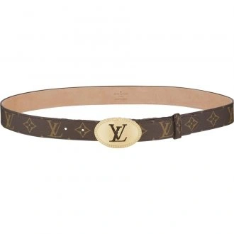 LV Cut Oval 30 MM M9842W Brown