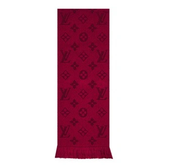 Logomania Scarf M72432 Ruby