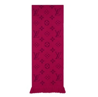 Logomania Scarf M74743 Fuchsia