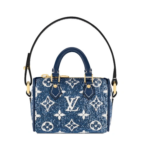 M00546 Micro Speedy Denim Bag Charm