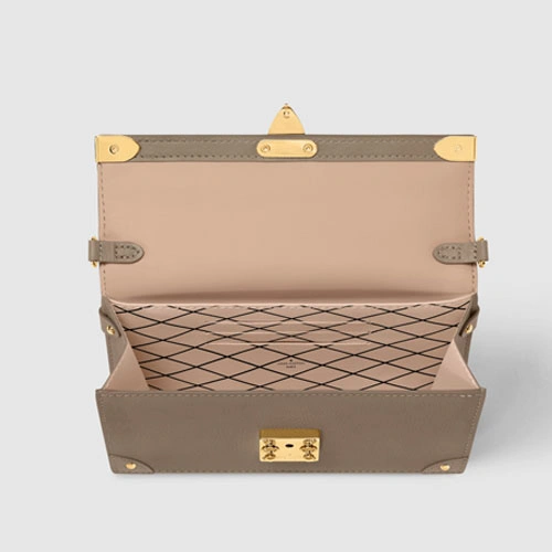 M11216 Trunk Chain Wallet Taupe