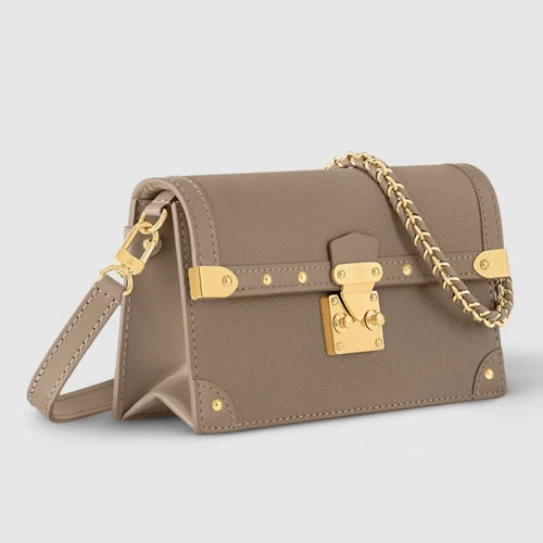 M11216 Trunk Chain Wallet Taupe