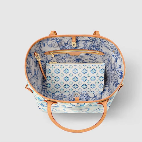 M11263 Neverfull MM Lagoon Blue