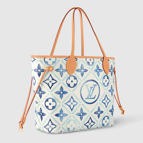 M11263 Neverfull MM Lagoon Blue