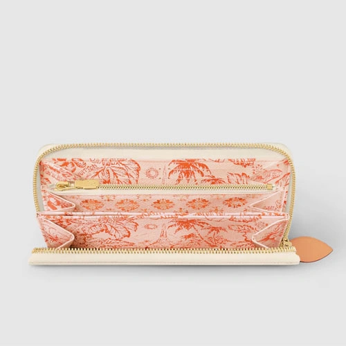 M11455 Zippy Wallet Coral