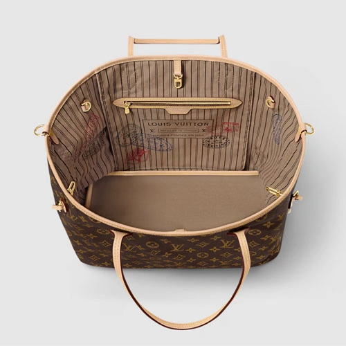 M11948 Neverfull Bandouliere Inside Out GM