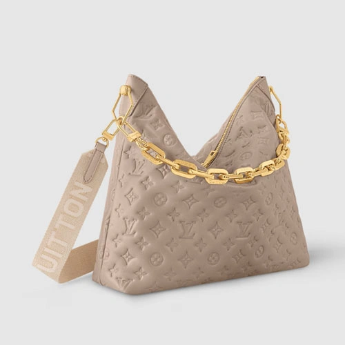 M12071 Coussin Hobo MM Galet