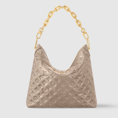 M12071 Coussin Hobo MM Galet