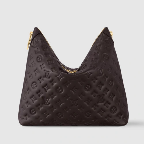 M12072 Coussin Hobo MM Chocolat
