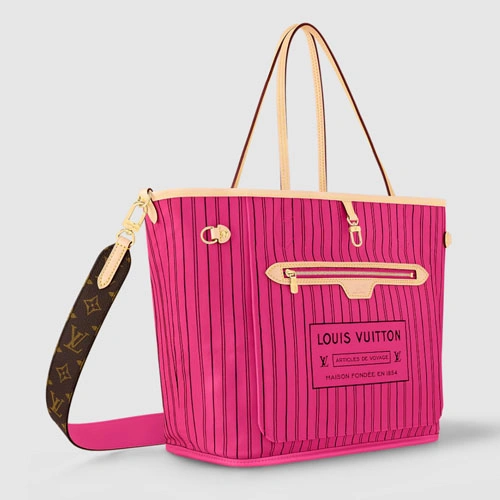 M12257 Neverfull Bandouliere Inside Out MM