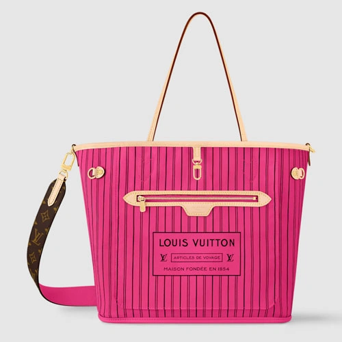 M12257 Neverfull Bandouliere Inside Out MM