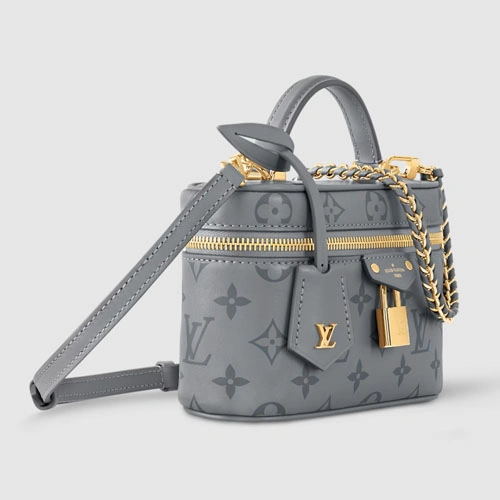 M12427 Vanity Chain Pouch Trianon Gray