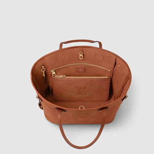 M12605 Neverfull MM Cognac Brown