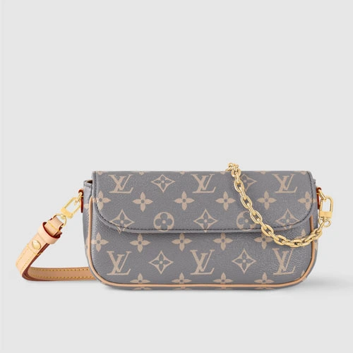 M12778 Wallet on Chain Ivy Trianon Gray