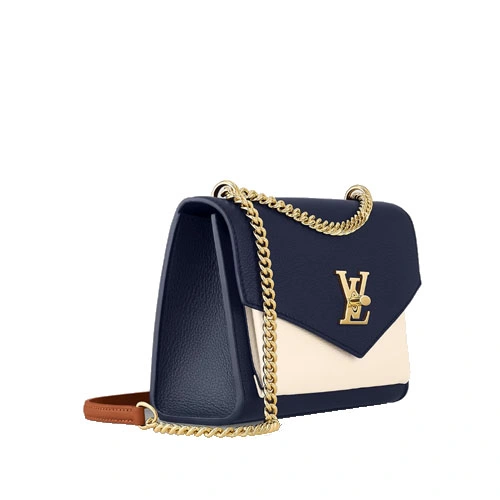 M20982 MyLockMe Chain Bag Navy