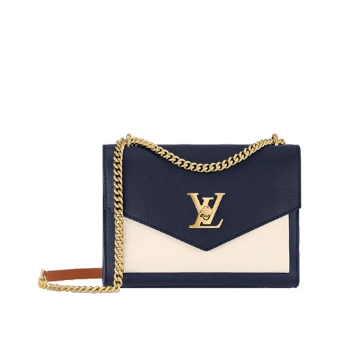 M20982 MyLockMe Chain Bag Navy