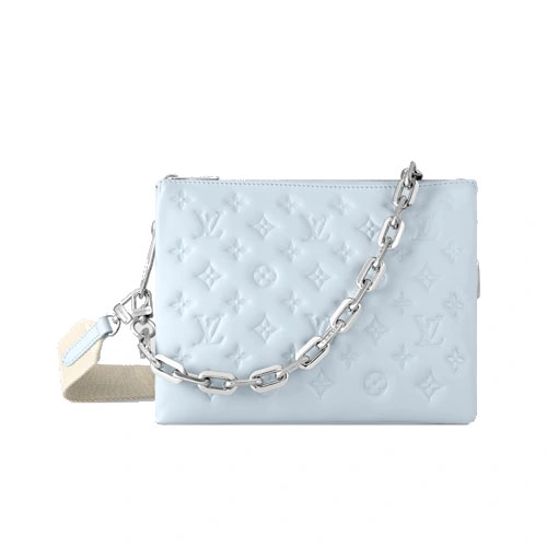 M21197 Coussin PM Blue Glacier