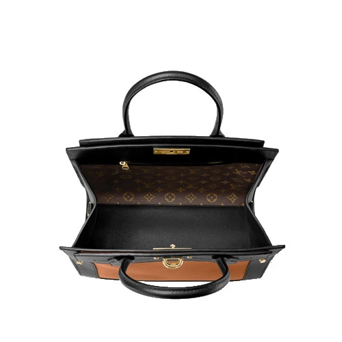 M21774 Steamer MM Black Tan Brown