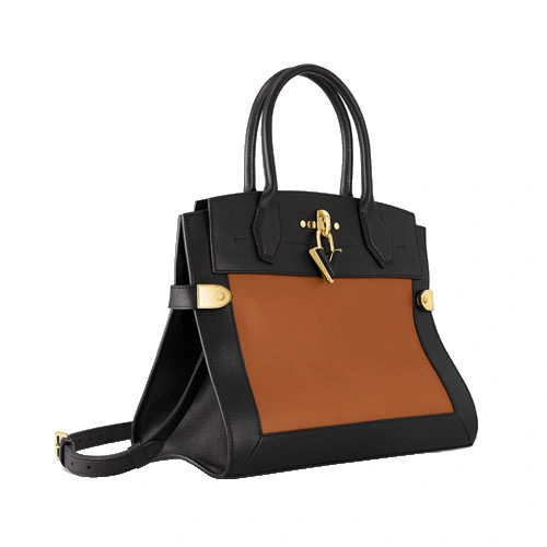 M21774 Steamer MM Black Tan Brown
