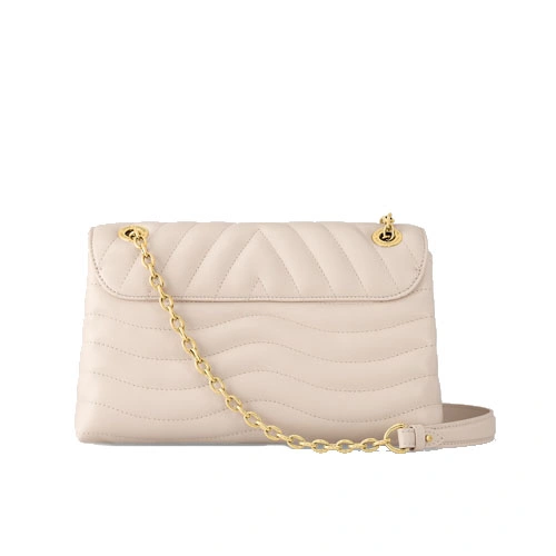 M21796 New Wave Chain Bag GM Ivory