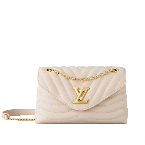 M21796 New Wave Chain Bag GM Ivory