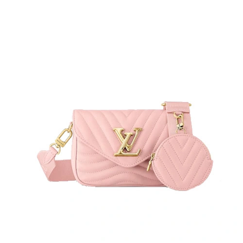 M22477 LV New Wave Multi-Pochette Pink