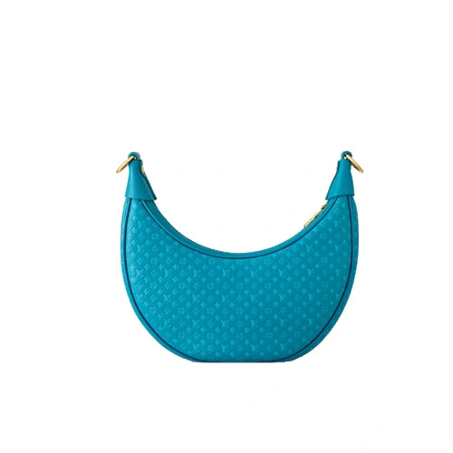 M22593 Loop baguette handbag Blue