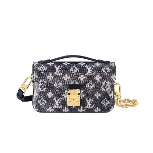M22834 Pochette Metis Gray Black