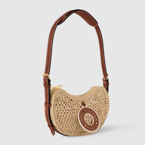 M24811 Croissant MM Natural Tan