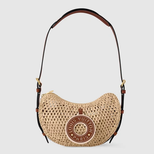 M24811 Croissant MM Natural Tan