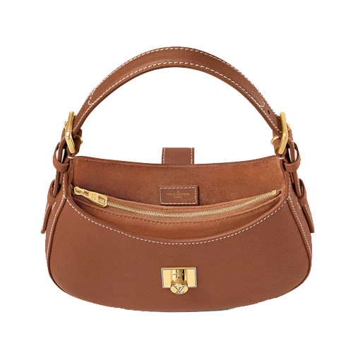 M24885 Low Key Shoulder Bag Brown