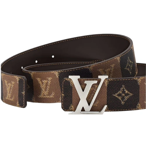 M4381V LV Initiales College Monogram Heritage 40mm Reversible Belt