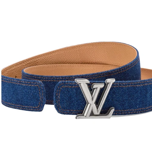 M4456S LV Dimension Denim 35mm Reversible Belt