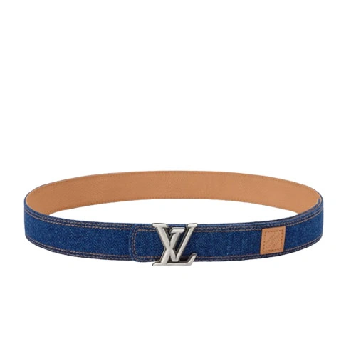 M4456S LV Dimension Denim 35mm Reversible Belt