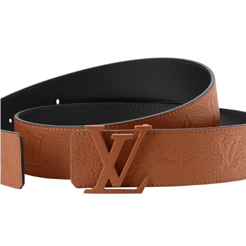 M4512U LV Initiales Taurillon Monogram 40mm Reversible