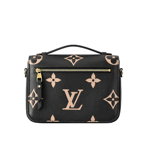 M45773 Pochette Metis black beige