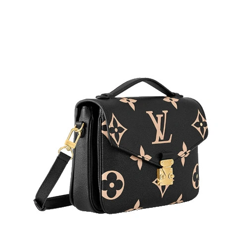 M45773 Pochette Metis black beige