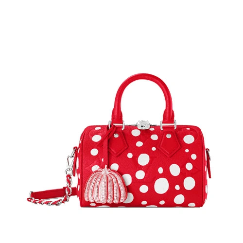 M46411 LV x YK Speedy Bandouliere 20 Red