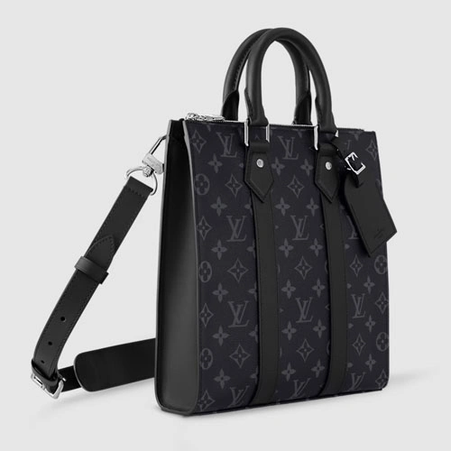 M46456 Sac Plat Cross Black