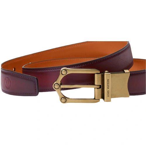 M4647T NEW Frog Patinated 30mm Reversible Belt