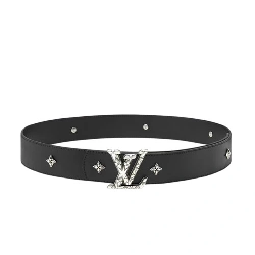 M4648U NEW LV Dimension Drift Flower Studs 40mm Reversible Belt