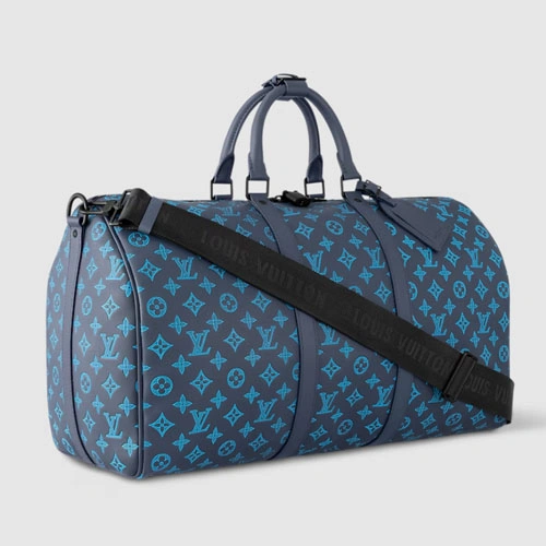 M46593 Keepall Bandouliere 50 Navy River Blue