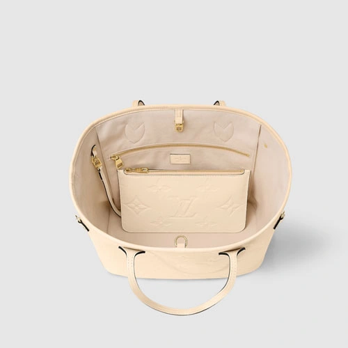 M46676 Neverfull MM Creme Beige
