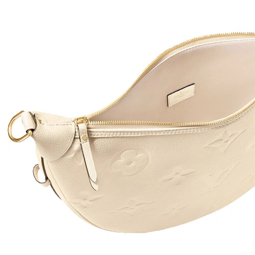 M46739 Loop Hobo Handbag Cream